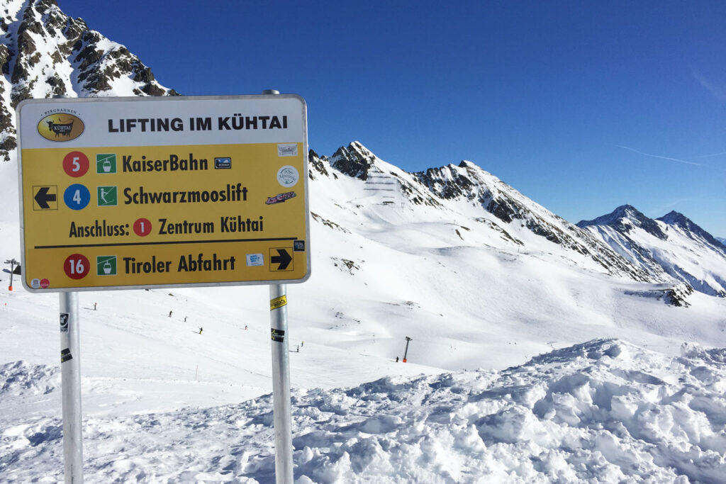 Wintersport in Kuhtai