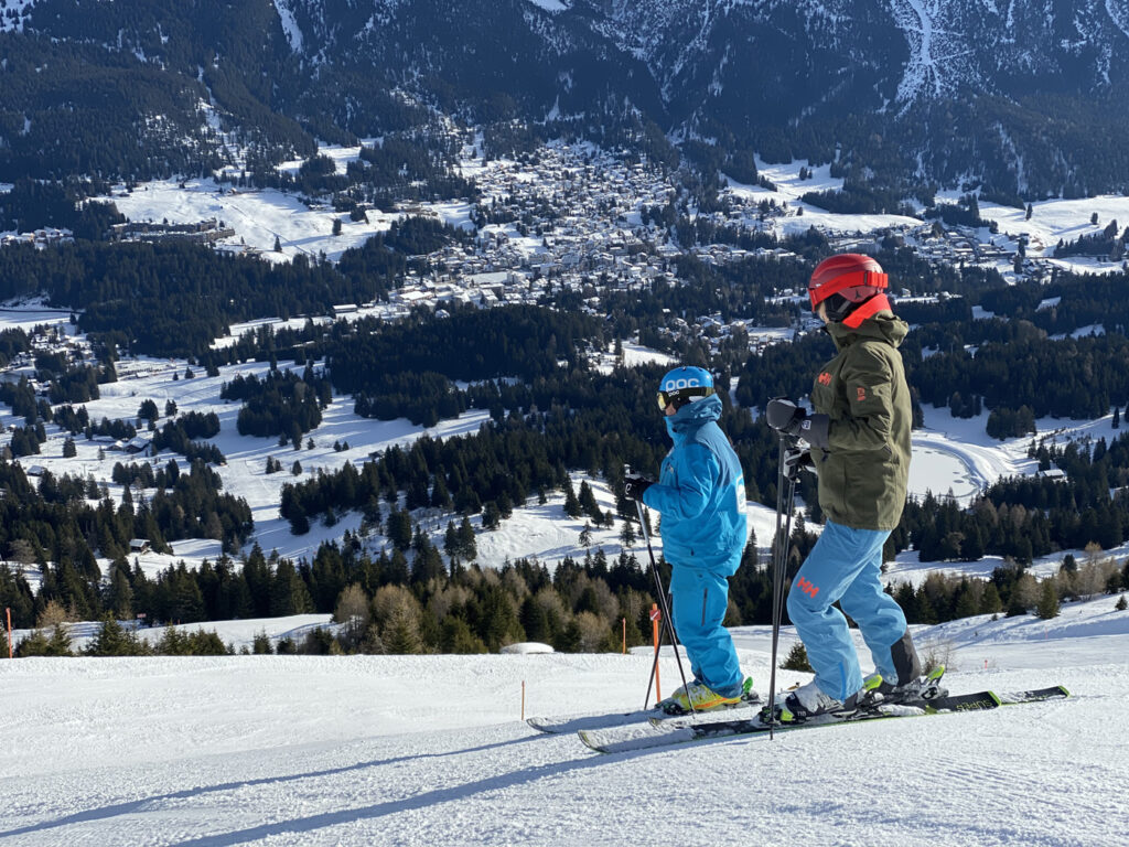 Wintersport in januari 2022 in Arosa Lenzerheide